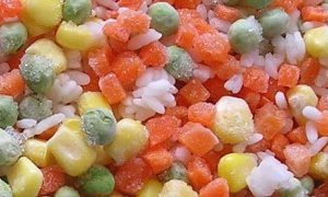 Frozen Mixed Vegetables With Rice